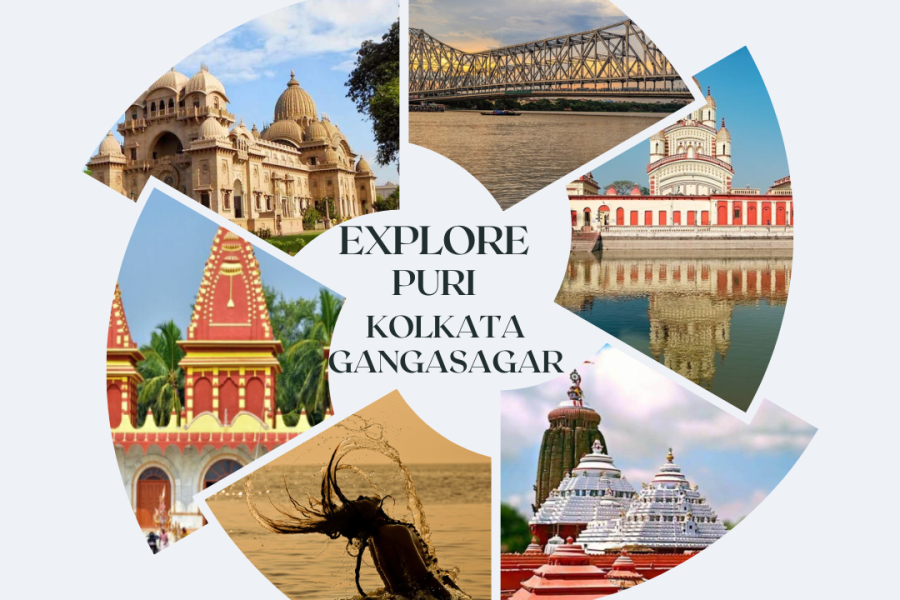 Explore Puri, Kolkata & Gangasagar
