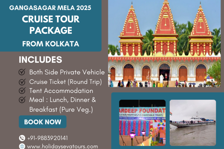 Gangasagar Mela 2025 Cruise Tour Standard Package