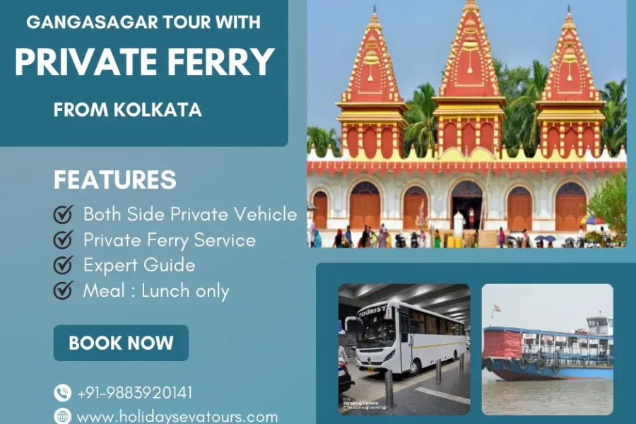 GangaSagar Tour Package with Private Ferry